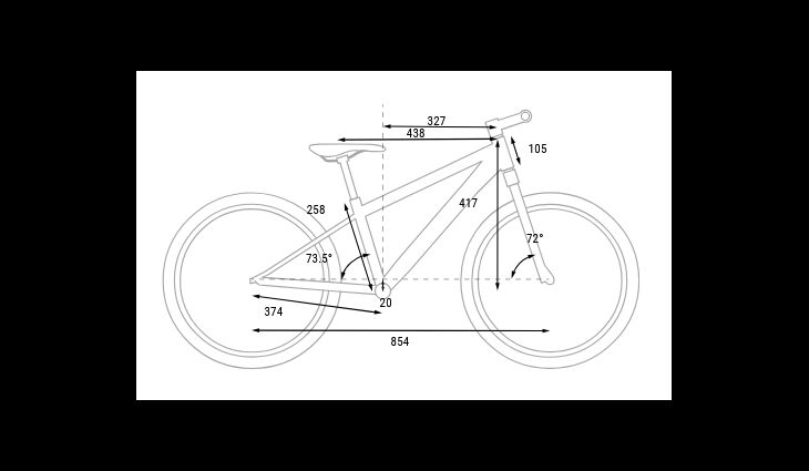 CUBE MTB Acid 200 Disc 7 Gang 111-124cm 9,4 2025/26