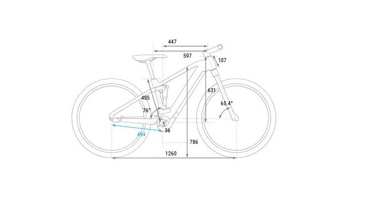 CUBE Stereo Hybrid ONE44 HPC SLX L CX 800 2025 Test
