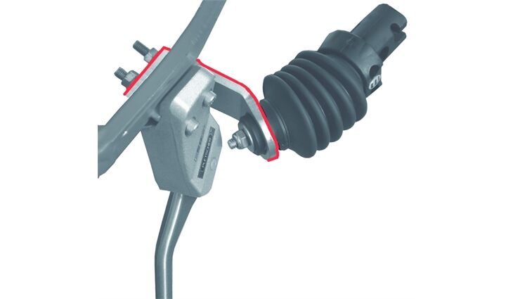 WEBER Anhängerkupplung EP FÜR Pletscher-Aufnahme