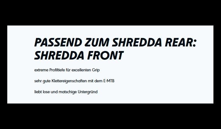 Schwalbe Reifen 64-622 27,5 x-2,5 Shredda Rear Radial