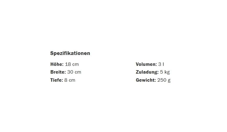 Ortlieb Lenkertasche Velo-Sling; 3L;