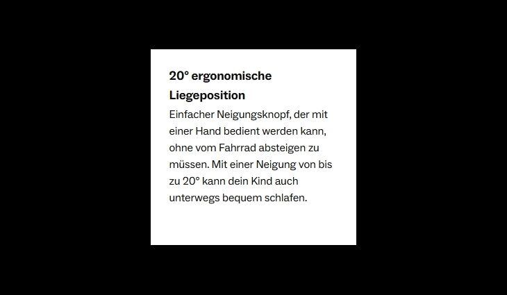 Hamax Kindersitz Caress Gepäckträger bis 22kg