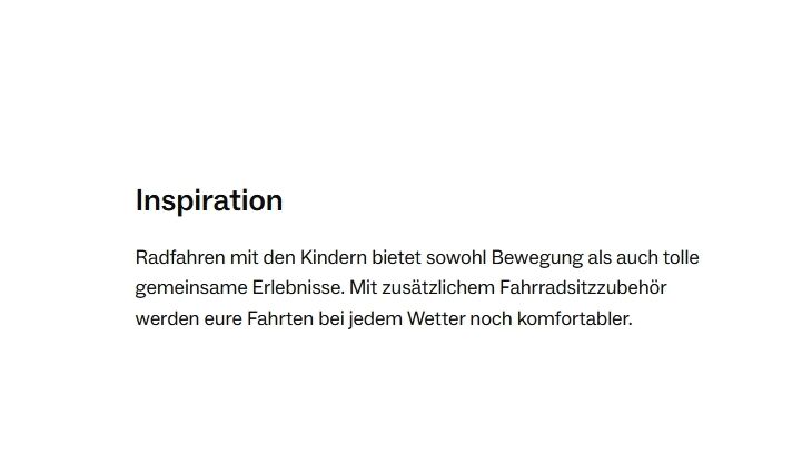 Hamax Kindersitz Zenith Gepäckträger bis 22kg
