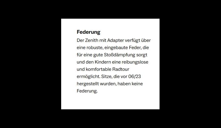 Hamax Kindersitz Zenith Gepäckträger bis 22kg