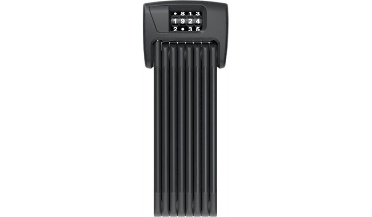 ABUS Faltschloss Bordo Combo Code 6000C BK 1200cm