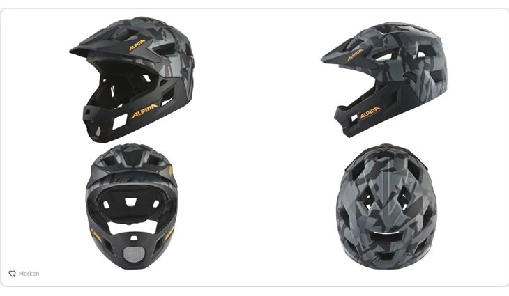 ALPINA Helm Fullface RUPI 50-55