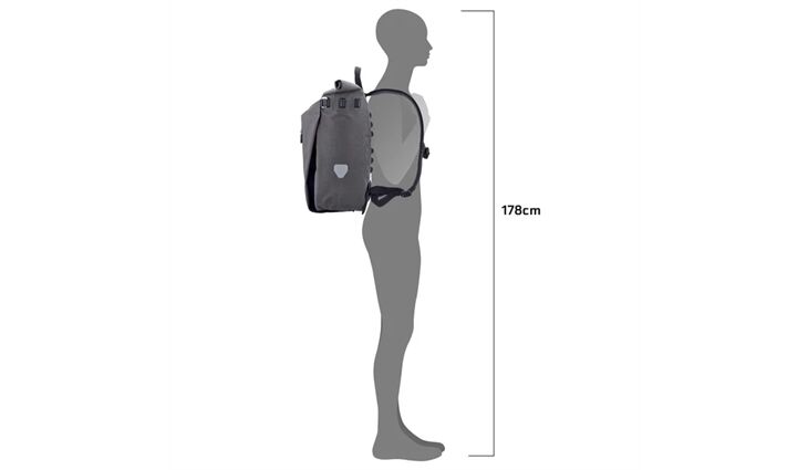 Ortlieb Packtasche-Rucksack Vario Urban QL2.2 20L Stück