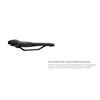 SQlab Sattel 6OX 14cm ERGOWAVE®® active 2.2