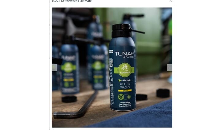 Tunap Kettenwachs TS222 Ultimate Spray 125ml