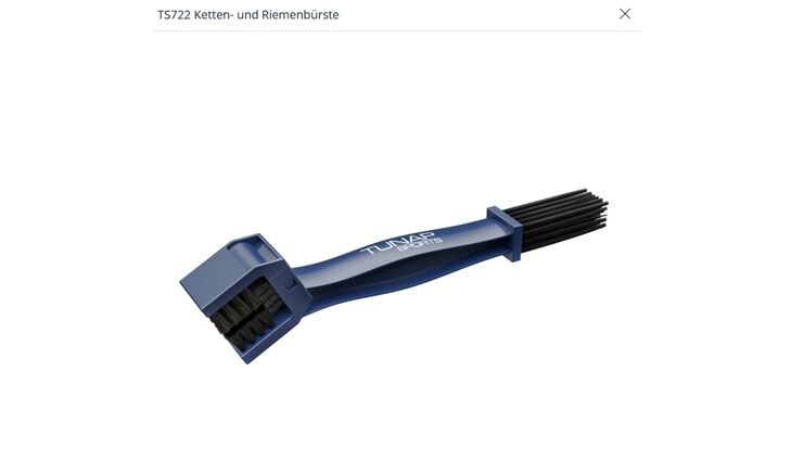 Tunap Ketten- und Riemenbürste TS722