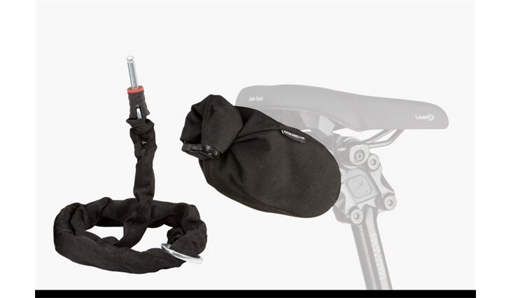Riese&Müller Tasche + zusätzliche Schlosskette 130cm Vaude