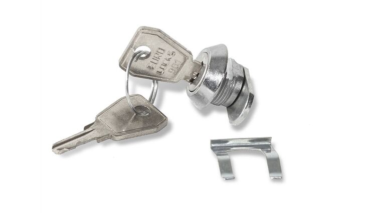 Uebler Schließzylinder Schloß für Hebel an Kupplung