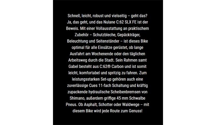 CUBE Gravel G Nulane C:62 SLX FE 11G 53 cm 11,8kg 2026