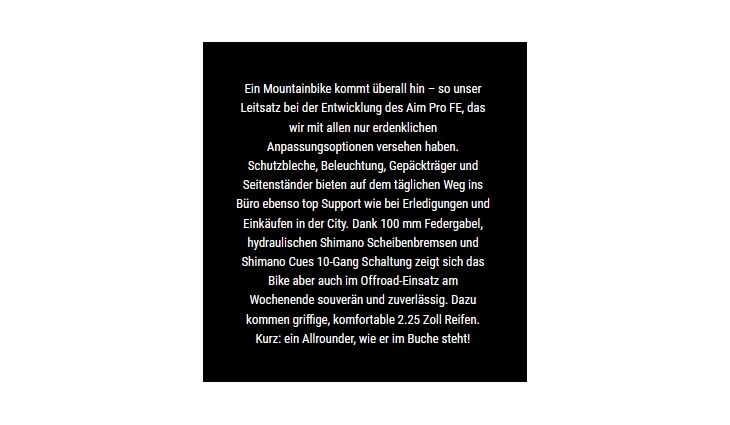 CUBE MTB Aim Pro FE XXL 10 Gang 2026