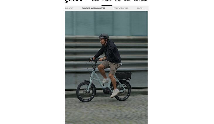 CUBE Compact Hybrid Comfort 545 PL75NM 20 OneSize 2026