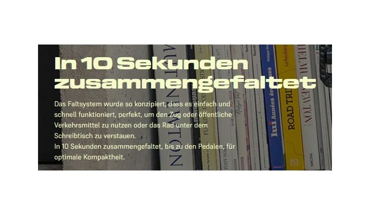 UTO E Faltrad Pro16 Bafang 2 Gang 250WH 18,9kg 2026