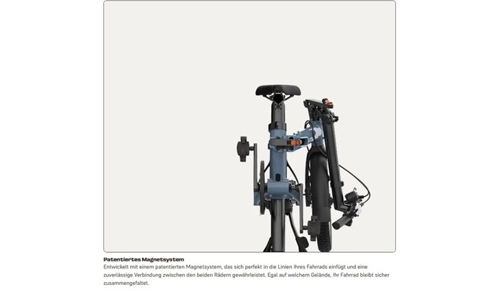 UTO E Faltrad Pro16 Bafang 2 Gang 250WH 18,9kg 2026