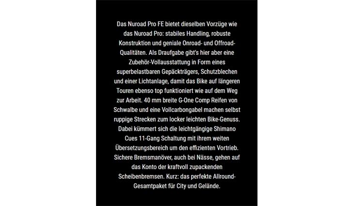 CUBE Gravel Nuroad Pro FE L 11 Gang Cues 2026