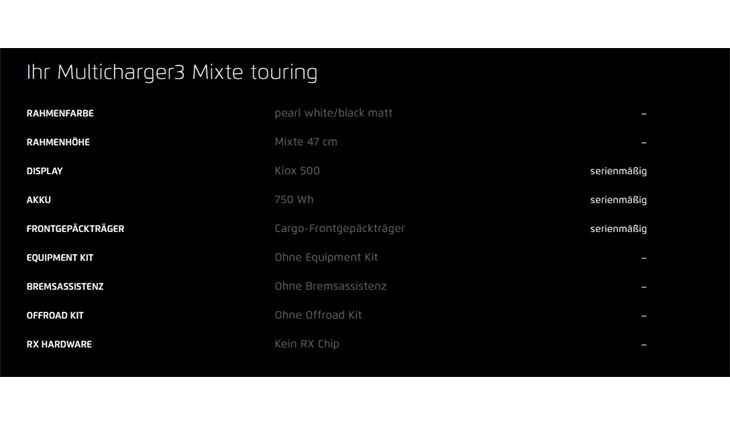 Riese&Müller Multicharger3 MixteTouring HS Grundmodell 2026
