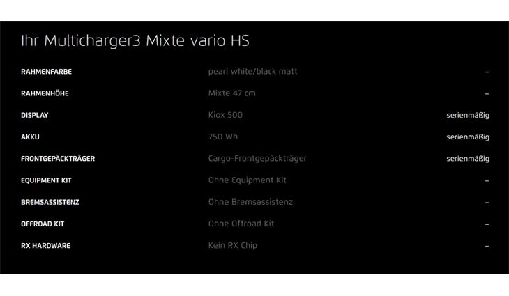 Riese&Müller Multicharger3 Mixte Vario HS Grundmodell 2026