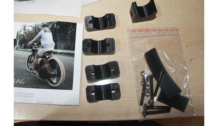 Ruff Cycles Satteltasche Montageset Bag Leather The Ruffian