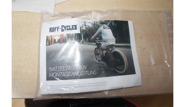 Ruff Cycles Satteltasche Montageset Bag Leather The Ruffian