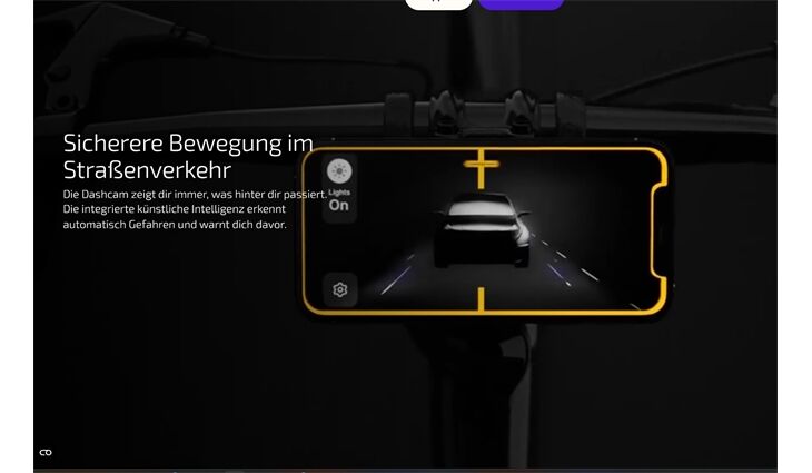 ASA Kamera Ride Safety System RS 1000 (Rückspiegel)