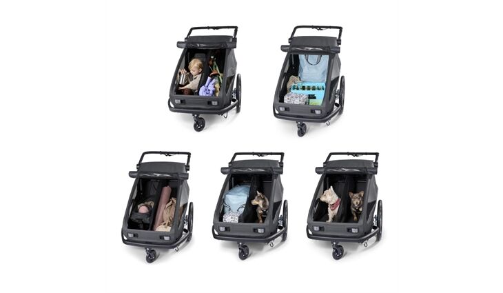 CROOZER Anhänger Yuuna Grundmodell Premiumsitz