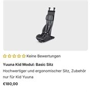 CROOZER Anhänger Yuuna Grundmodell Basicsitz