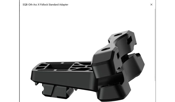 SQlab SQB-Oth Acc X Fidlock Comfort active 2.1 Adapter