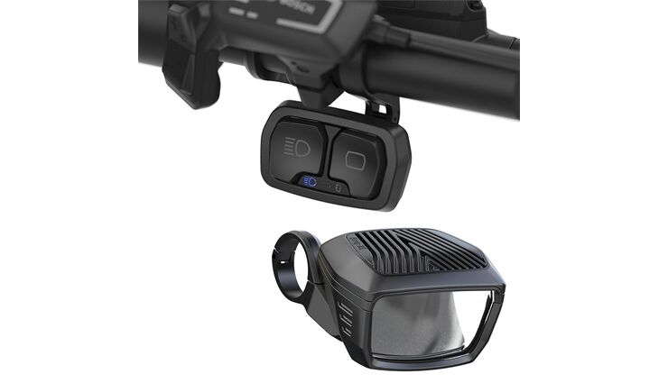 Busch+Müller Vorderlicht 35,0 Lumotec Briq-XL mit Kurvenlicht