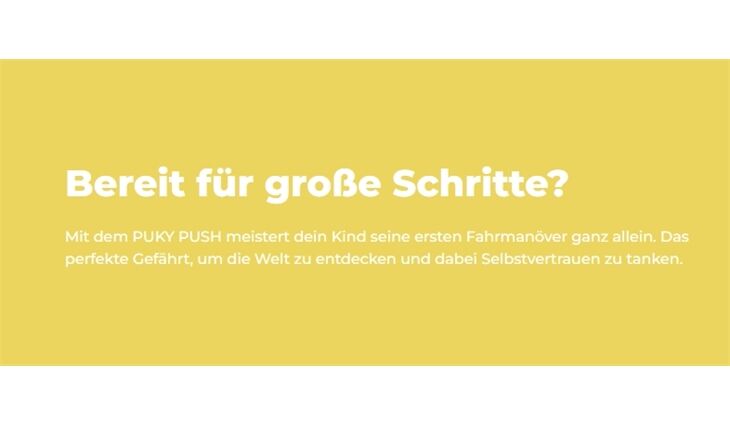 PUKY Roller Push ab2+ 85-110cm 3,2kg