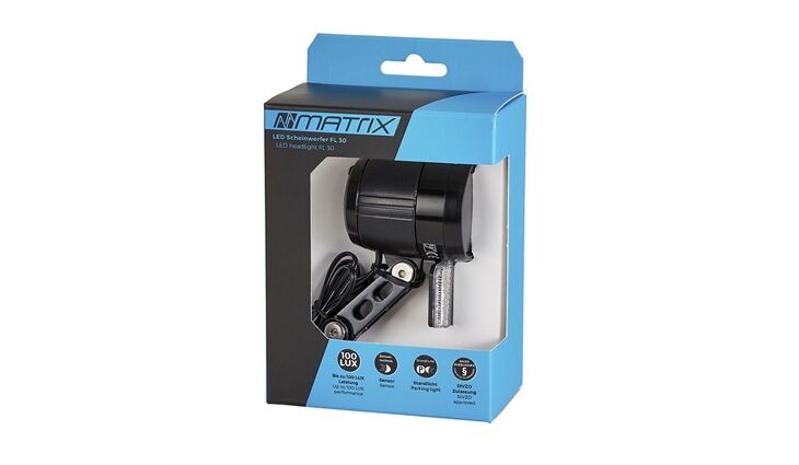 Matrix Scheinwerfer 100 LUX FL30 Standlicht+Sensor