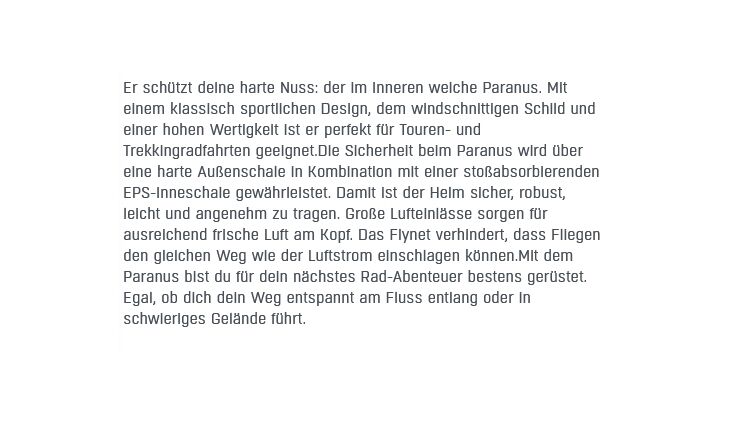 ALPINA Helm PARANUS 55-59