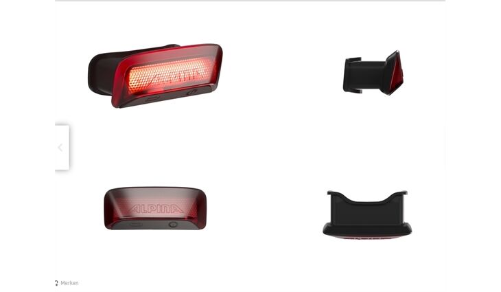 ALPINA Helmlicht Paranus Uni