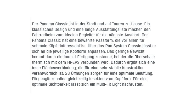 ALPINA Helm Panoma Classic 56-59