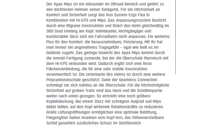 ALPINA Helm APAX MIPS 57-62