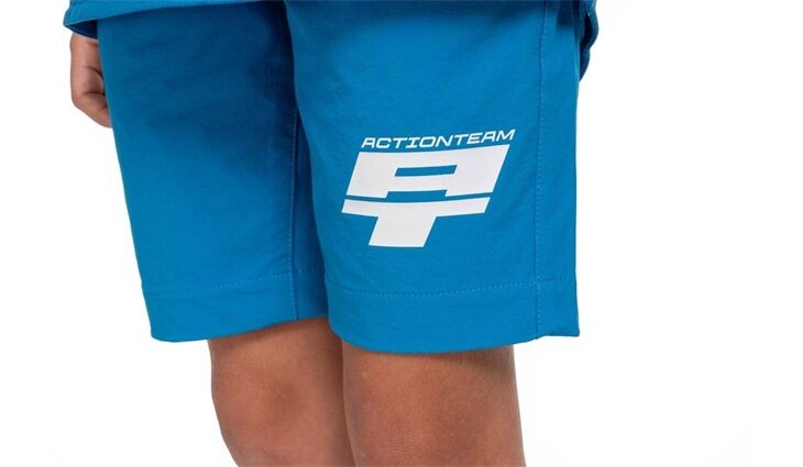 CUBE MTB Baggy Short ROOKIE X Actionteam topas blue S