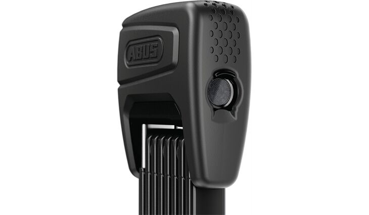 ABUS Faltschloss Bordo 6000AFP/120 BK SH Fingerabdruck