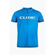 CUBE Trikot kurz S Half Zip ROOKIE Road/XC