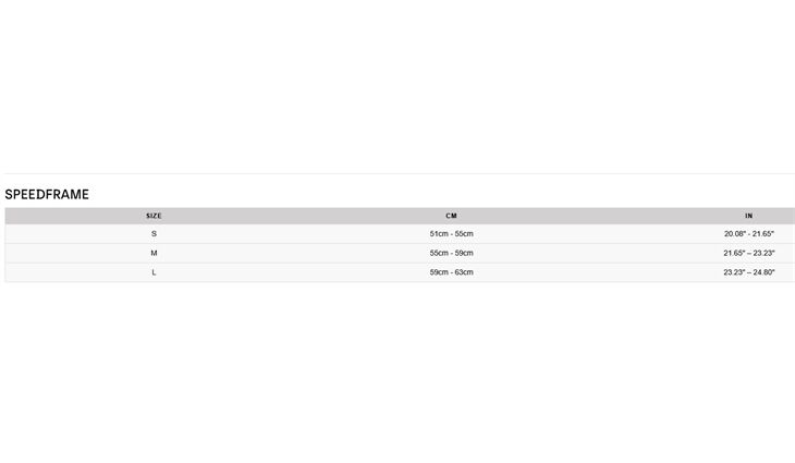 FOX Bekleidung Helm Speedframe Gr. M 55-59cm