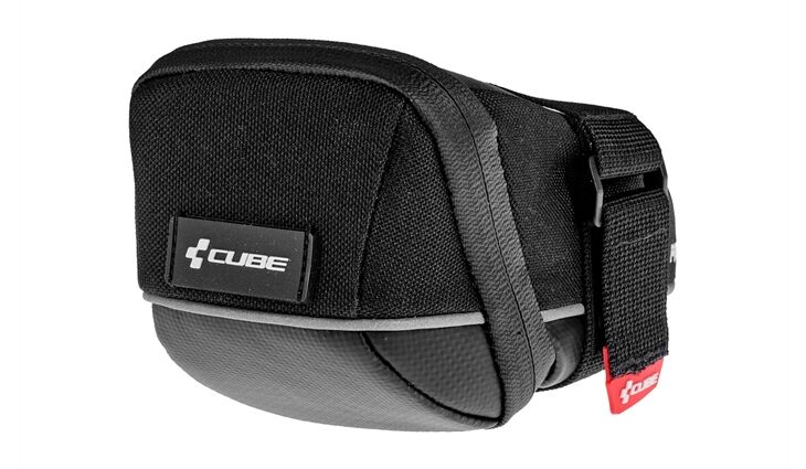 CUBE Satteltasche PRO S 0,6 Liter Klett Acid