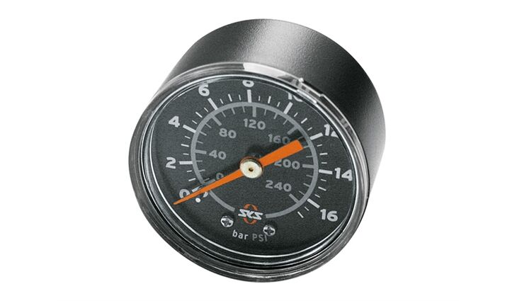 SKS Manometer 16 bar R1/4" Rennkompressor