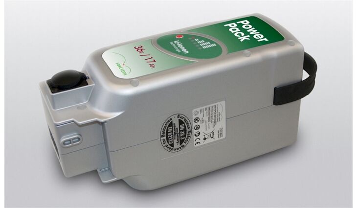 EBike Vision Akku Power Pack 17A 36V 612 WH für Panaosnic