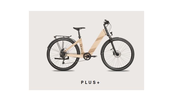 my Esel Elektro Elegance Plus+ M Holzrad