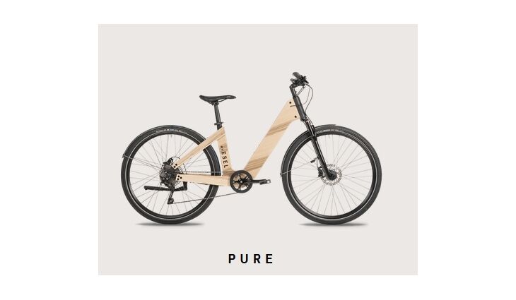 my Esel Elektro Elegance Plus+ M Holzrad