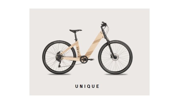 my Esel Elektro Elegance Plus+ M Holzrad