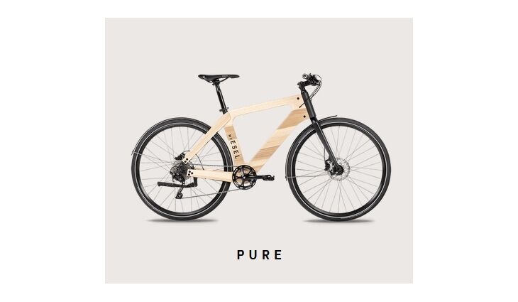 my Esel Elektro Elegance Plus+ M Holzrad