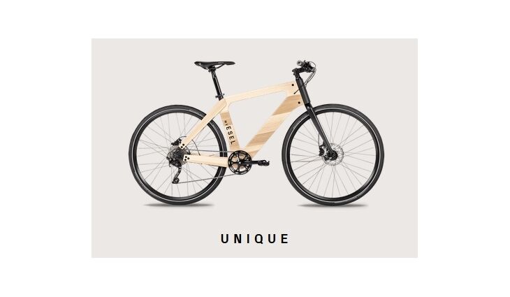 my Esel Elektro Elegance Plus+ M Holzrad