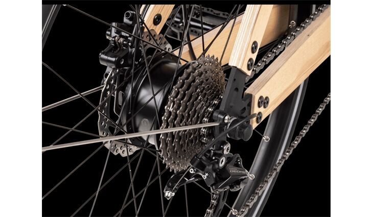 my Esel Elektro Elegance Plus+ M Holzrad